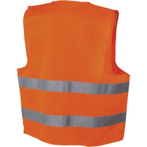 See-me safety vest for professional use, Orange (Car accesories)