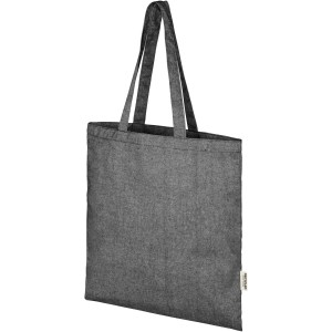 Pheebs 150 g/m2 Aware(tm) recycled tote bag, Heather black (Shopping bags)