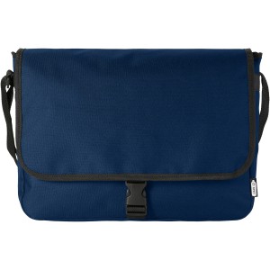 Omaha RPET shoulder bag, Navy (Shoulder bags)