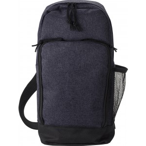 Polyester (600D) cross shoulder bag Brandon, grey (Shoulder bags)
