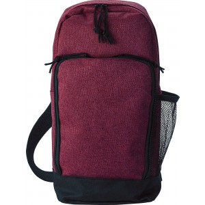 Polyester (600D) cross shoulder bag Brandon, red (Shoulder bags)