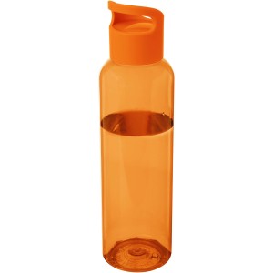 Sky 650 ml recycled plastic water bottle, Orange (Sport bottles)