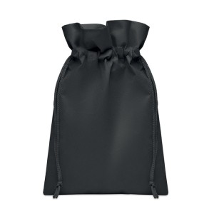Small gift bag in RPET, Black