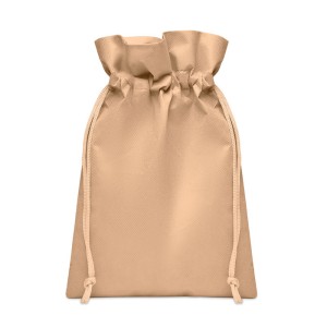 Small gift bag in RPET, Ivory