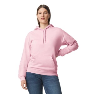 SOFTSTYLE MIDWEIGHT FLEECE ADULT HOODIE, Light Pink (Pullovers)