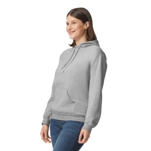 SOFTSTYLE MIDWEIGHT FLEECE ADULT HOODIE, RS Sport Grey (Pullovers)