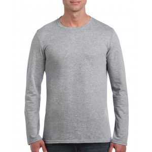 SOFTSTYLE(r) ADULT LONG SLEEVE T-SHIRT, RS Sport Grey (T-shirt, 90-100% cotton)