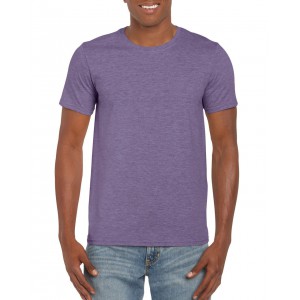 SOFTSTYLE(r) ADULT T-SHIRT, Heather Purple (T-shirt, mixed fiber, synthetic)