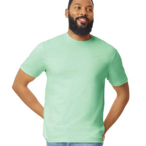 SOFTSTYLE(r) ADULT T-SHIRT, Mint Green (T-shirt, 90-100% cotton)