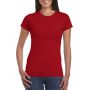 SOFTSTYLE(r) LADIES' T-SHIRT, Cherry Red