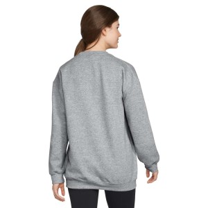 SOFTSTYLE (r) MIDWEIGHT FLEECE ADULT CREWNECK, RS Sport Grey (Pullovers)