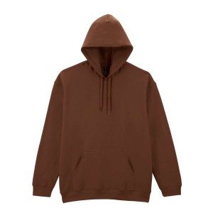 SOFTSTYLE(r) MIDWEIGHT FLEECE ADULT HOODIE, Cocoa