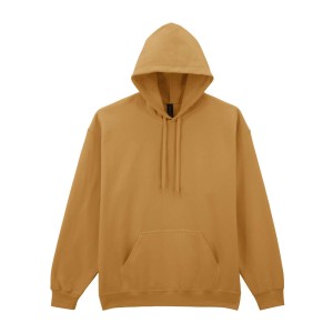 SOFTSTYLE(r) MIDWEIGHT FLEECE ADULT HOODIE, Mustard