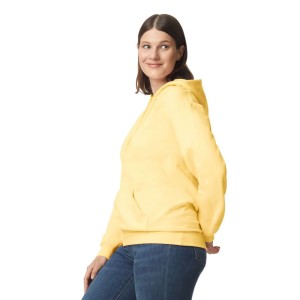 SOFTSTYLE (r) MIDWEIGHT FLEECE ADULT HOODIE, Yellow Haze (Pullovers)