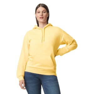 SOFTSTYLE (r) MIDWEIGHT FLEECE ADULT HOODIE, Yellow Haze (Pullovers)