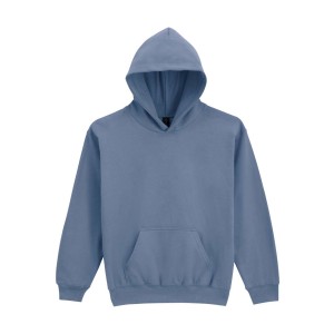 SOFTSTYLE(r) MIDWEIGHT FLEECE YOUTH HOODIE, Stone Blue (Pullovers)