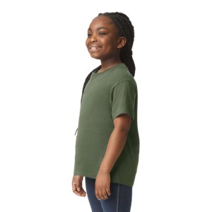 SOFTSTYLE (r) YOUTH T-SHIRT, Military Green (T-shirt, 90-100% cotton)