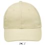 SOL'S BUFFALO - SIX PANEL CAP, Beige