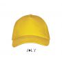 SOL'S LONG BEACH - 5 PANEL CAP, Gold