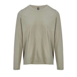 SOL'S MONARCH WOMEN - LONG SLEEVE T-SHIRT WITH ROUND NECK, Khaki