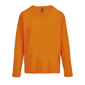 SOL'S MONARCH WOMEN - LONG SLEEVE T-SHIRT WITH ROUND NECK, Orange