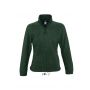 SOL'S NORTH WOMEN - ZIPPED FLEECE JACKET, Fir Green