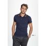 SOL'S PASADENA MEN - POLO SHIRT, Royal Blue/Neon Coral