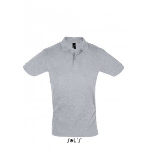 SOL'S PERFECT MEN - POLO SHIRT, Grey Melange (Polo short, mixed fiber, synthetic)