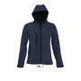 SOL'S REPLAY WOMEN - HOODED SOFTSHELL, French Navy