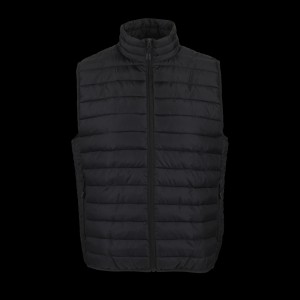 SOL'S STREAM BW MEN - LIGHTWEIGHT BODYWARMER, Black (Vests)