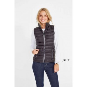 SOL'S WAVE WOMEN - LIGHTWEIGHT BODYWARMER, Dark Pink (Vests)