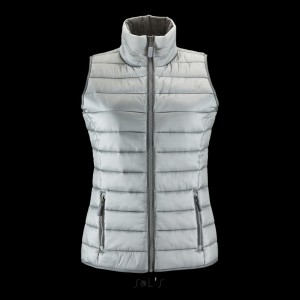 SOL'S WAVE WOMEN - LIGHTWEIGHT BODYWARMER, Metal Grey ()