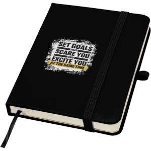 Spectrum Plus A6 hard cover notebook, Solid black (Notebooks)