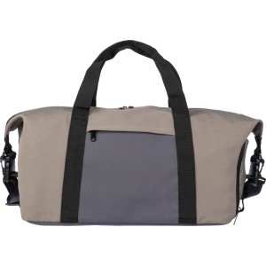 Polyester (600D) duffel bag Ines, taupe