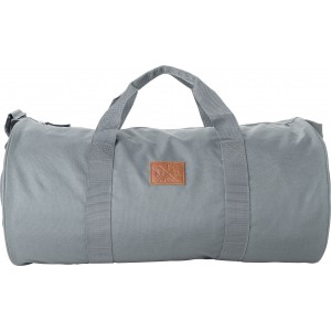 Polyester (600D) duffle bag, grey