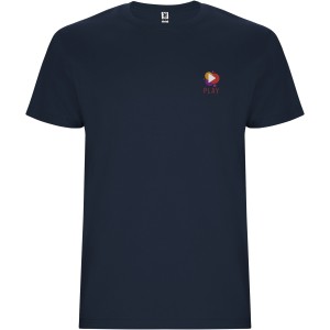 Stafford short sleeve kids t-shirt, Navy Blue (T-shirt, 90-100% cotton)