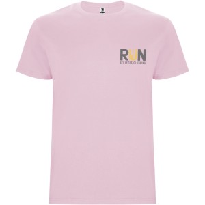 Stafford short sleeve men's t-shirt, Light pink (T-shirt, 90-100% cotton)