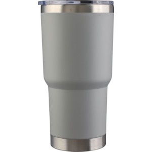 Stainless steel double-walled drinking mug 590 ml Arnold, gr (Mugs)