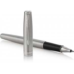 Stainless steel Parker Sonnet rollerball pen, stainless (Fountain-pen, rollerball)