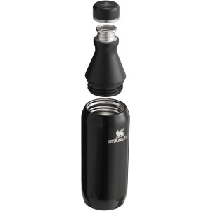 Stanley All Day Slim 350 ml water bottle, Shiny black (Thermos)