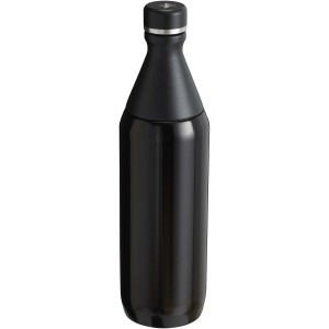 Stanley All Day Slim 600 ml water bottle, Shiny black (Thermos)