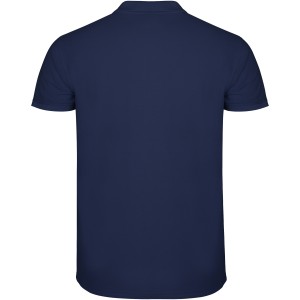 Star short sleeve kids polo, Navy Blue (Polo short, mixed fiber, synthetic)