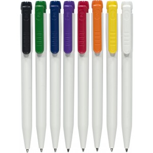 Stilolinea ballpen, yellow (Plastic pen)