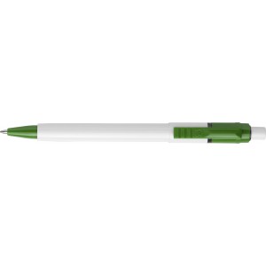 Stilolinea Baron ABS ballpoint pen, green (Plastic pen)