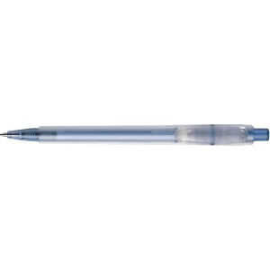 Stilolinea Oslo frosty plastic ballpen, light blue (Plastic pen)