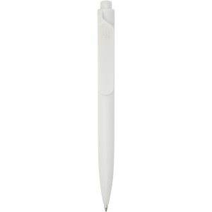 Stone ballpoint pen, White (Plastic pen)