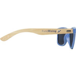 Sun Ray bamboo sunglasses, Process blue (Sunglasses)