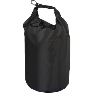 Survivor 5 litre waterproof roll-down bag, solid black (Beach equipment)