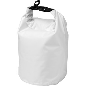 Survivor 5 litre waterproof roll-down bag, White (Beach equipment)