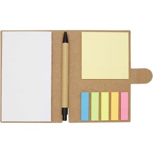 Swift sticky notes booklet with ballpoint pen (black ink), N (Sticky notes)